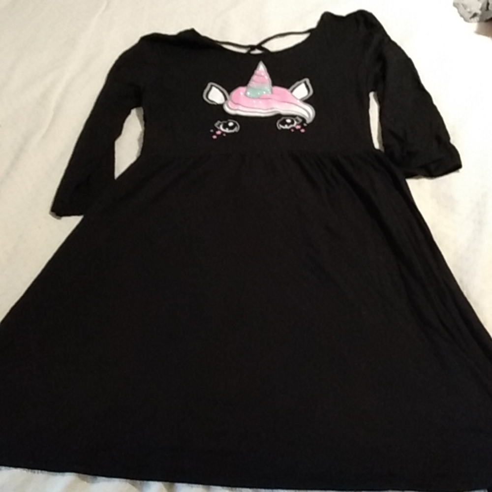 Girls Justice unicorn dress